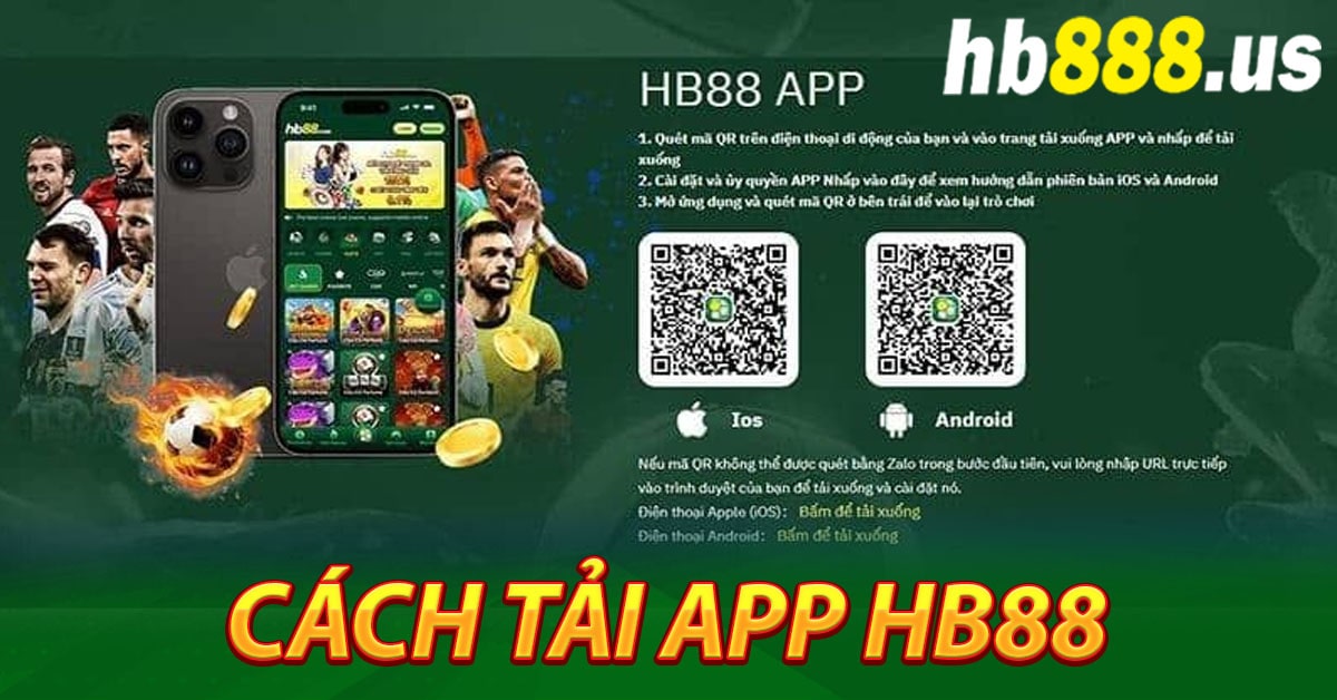 Cách tải app Hb88 trên những thiết bị di động